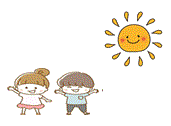 子供と日差し